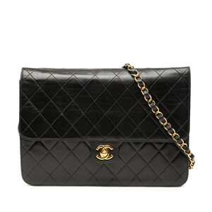 Pre-Loved Chanel Medium CC Quilted Lambskin Single Flap